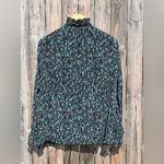 ZARA  Women’s Blouse Ditsy Floral Pleated Chiffon Prairie Cottage Photo 10