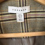 Topshop Beige Plaid Blazer Photo 2