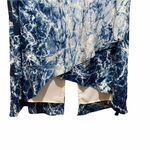 Fifteen Twenty Split Back Layered Tank Top Blue and White Print Size XS Photo 1