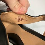 Sofft black‎ leather cross cross sling back pumps size 8 Black Photo 6