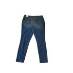 Old Navy  Curvy Mid Rise Skinny Jeans Women's 16 Long Blue 5-Pocket Medium Wash Photo 4