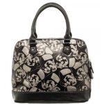 Star Wars Stormtrooper Dome Satchel with Metal Charm Black Photo 0