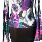 Cache Sequin Encrusted Stretch Cardigan Top New Gem Stone Buttons $108 NWT Photo 5