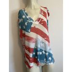 Catherine Malandrino #20 Women's  Americana Flag Sleeveless Top, Sz: XS Photo 5