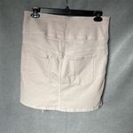 Rebecca Minkoff l Pink Denim Mini High Rise Skirt Size L Tie-Front Casual Photo 3