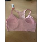 No Boundaries New Women’s  Seamless Sports Bra Removable Pads Nude Beige Medium Photo 2