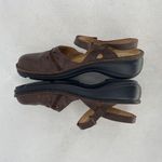 Naot Gardenia Mary Jane Sling Back Sandal Brown Leather Womens Size EU 40 US 9 Photo 4