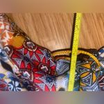 🏷️🏷️EUC Large NEW DIRECTIONS MULTI COLORED PATTERNED CROPPED JUMPSUIT PANTSUIT Photo 9