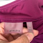 Athleta  women's size 4 small purple skort skirt travel golf ruched pink lulu Photo 1