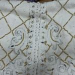 Claudia D. Vintage Beaded Vest XL White Photo 11