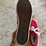 BDG Red And White Platform Sneakers Photo 4