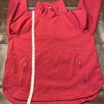 Lou & grey Sporty Brushed Back Pockets Sweatshirt Red Womens Large Athleisure Photo 15