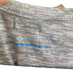 Columbia  Sportswear Gray Tonal Long Sleeve Drawstring Hem Top Size M Photo 6