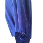 Lace Shirt Loungewear School Casual Basic Everyday Blue Size XL Photo 4