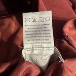 Amsale Makayla Bridesmaid Dress in Ruby Long Elegant Gown size 14 Formal Red Photo 10