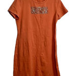 Calvin Klein women’s small rhinestone embellished T-shirt dress Photo 0