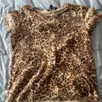 Jones New York leopard print baby tee Photo 0