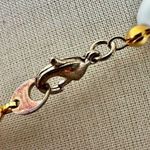 Lee Sands vintage cheetah cubs ceramic beaded statement necklace Photo 9