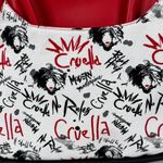 Cruella de Vil Villains Modern Masterpiece Rebel heart Shoulder Bag Red Photo 6