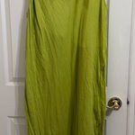 FP Beach Free People Beach FP Sleeveless Lime Green Maxi Tank Dress Photo 0