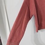 90 Degree By Reflex Mauve Cropped Boxy Hoodie Pink Size L Photo 3