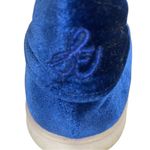 Sam Edelman Marlow Sneakers Womens 9.5 Blue Velvet Low Top Y2K Retro Streetwear Photo 5