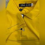 RLX Ralph Lauren Sleeveless AirTech Piqué Polo XS NWT Yellow Golf Active Top Photo 5