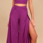 Lulus Out Tonight Magenta Two-Piece Jumpsuit Photo 0