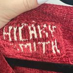 Hilary Smith Women’s Large Chenille Lace Up Sweater Vintage Photo 1