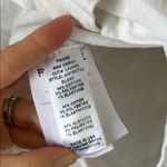 frame denim FRAME white side button mini stretch skirt Photo 5