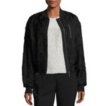 Jason Wu GREY  Jacquard Light Bomber Jacket in White NWOT‎ Sz 4 Photo 3