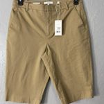 Vince Italian Stretch-Cotton Chino Short, Khaki, 8 Photo 0