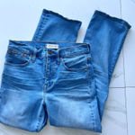 Madewell jeans size 26 demi cali boot blue dorrance wash tencel Photo 0
