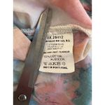 Vilagallo Art Paint Print Long Sleeve Button Down Blouse Pink Size 40/Large Photo 7