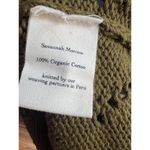 NWT Savannah Morrow Lauryn Skirt Forest Green Cotton Knit Midi XS Photo 8