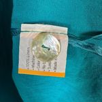 Fridaze Sailor Blue Teal Shirt Jacket Shacket Shell Linen 3/4 Sleeve 0X NEW Photo 3
