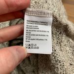 American Eagle  Mock Neck Sweater Knit Pullover Cross Front Beige‎ Womens Small Photo 5