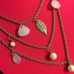 Delicate Earthy Boho Necklace Gold Photo 1