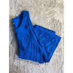Alo Yoga  Women's Blue Cut Out Workout Tank Top Standard Size S Sleeveless Photo 5