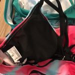 SheIn New Women’s Tankini Tie Up Swimsuit Top Pink Blue Black Size Small Photo 6