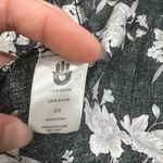 Spiritual Gangster Kimono Womens OS Black Floral Open Tie Front Cover Up Boho Photo 6