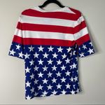 Love moschino ‎ Stars stripes American flag tee shirt size Medium independence Photo 5