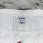 Champion  | Shorts Athletic Elastic Waist Drawstring Logo | White | Women | L Photo 6