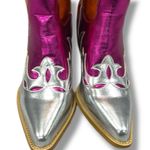 Wild Jolie Women’s Vibrant Hued Metallic Colorful Knee High Cowgirl Boots Size 8 Photo 6