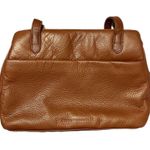 Stone Mountain  Brown Leather Shoulder Bag Purse Photo 1