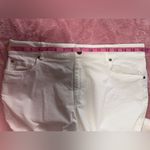 Peruvian Connection  Women's Pants Cotton Blend White Size 10 EUC Photo 6