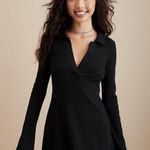 American Eagle Collared Knit Mini Dress Photo 1
