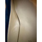 Talbots Women's Wedge Shoes Size 9.5M Leather Suede Blue Preppy City Slip On Photo 8