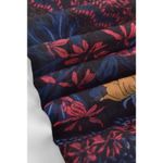 NEW Boho Butterfly Design Tasseled Rectangle Soft Chic Scarf Large Blue Pink Photo 2