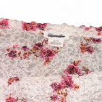Urban Outfitters  Floral Crop Top - Pink and Cream Photo 1